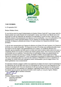 MGravel Letter to Caryl Green, 2014-09-20,105