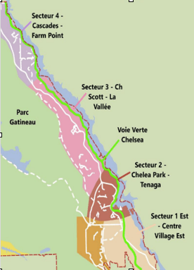 map thumbnail with sector names along the river